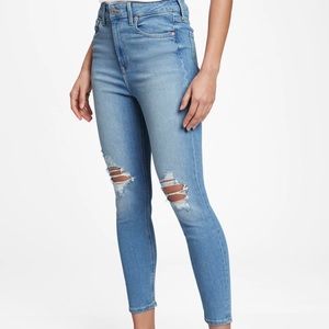 Gap Sky High Rise Distressed Legging. 12/3…